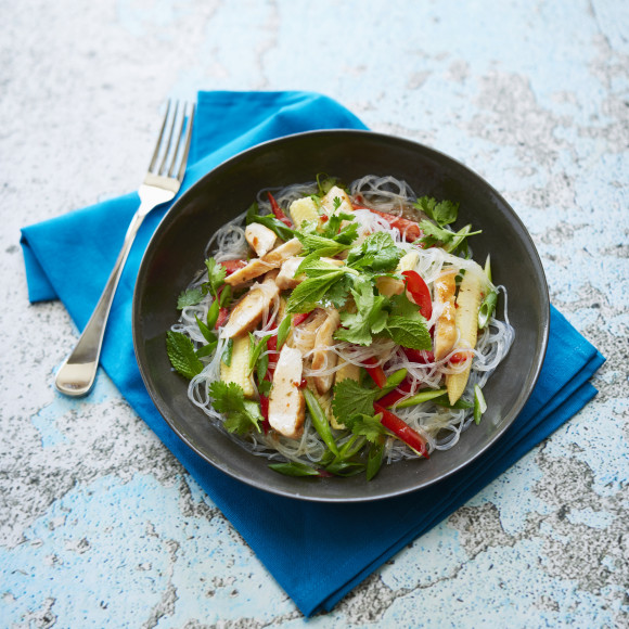 ZOOSH Light Lunch Asian Chicken and Corn Salad