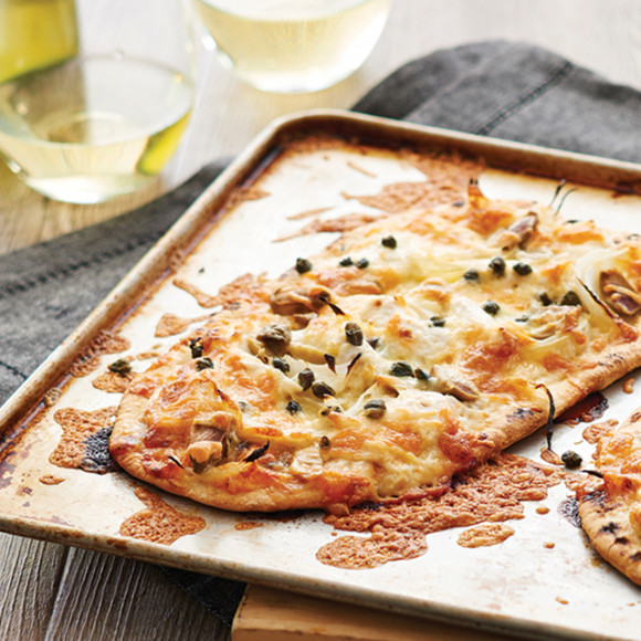 Garlic Chicken Pizza