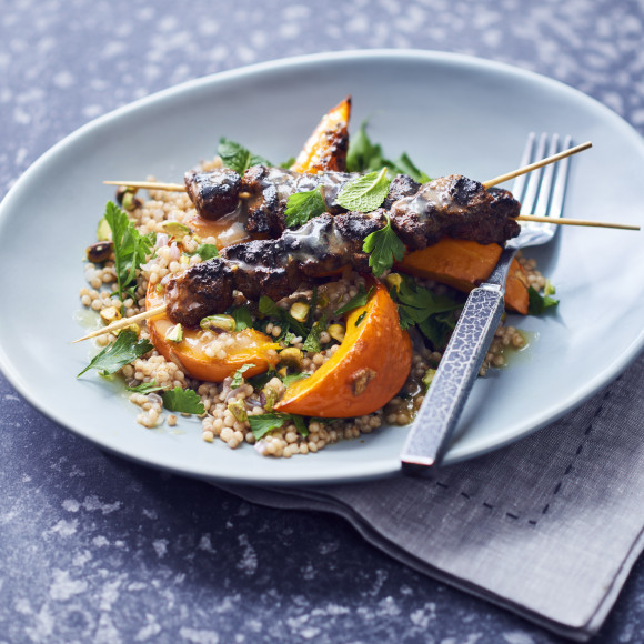 Roasted Lamb Pumpkin and Couscous Salad