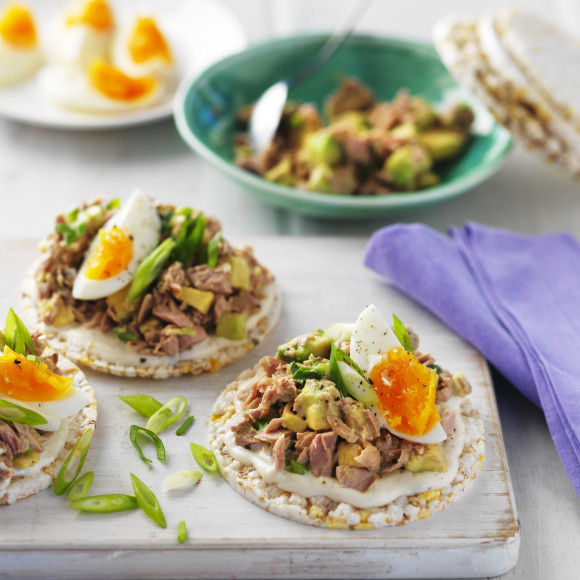 Tuna Avocado and Egg Salad