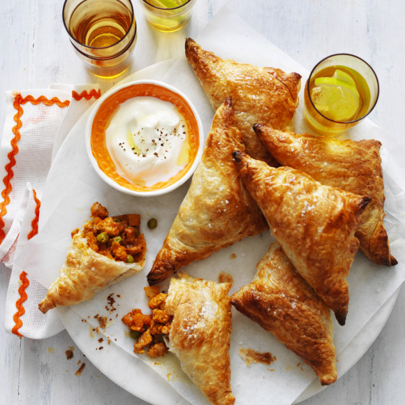 Butter Chicken samosas recipe