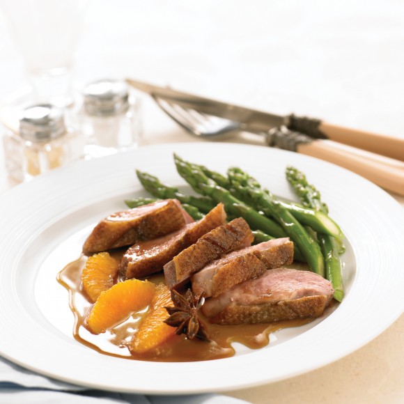 Duck with Spiced Citrus Sauce
