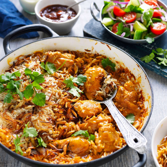 Indian Chicken Curry and Rice recipe