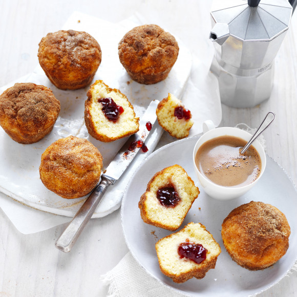 IXL Jam Doughnut Muffins