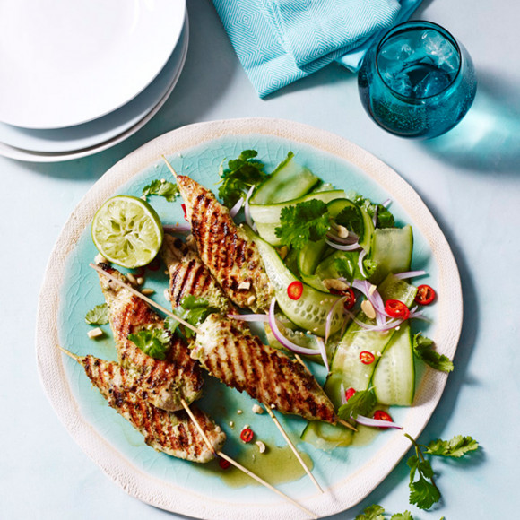 Chicken tenderloin skewers recipe