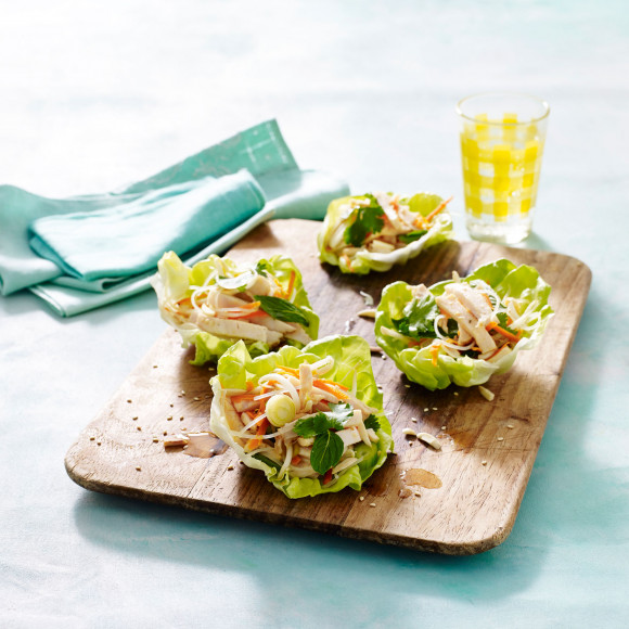 Asian Chicken Breast Lettuce Cups