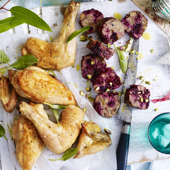 Chestnut, Blackberry and Sour Dough Stuffing