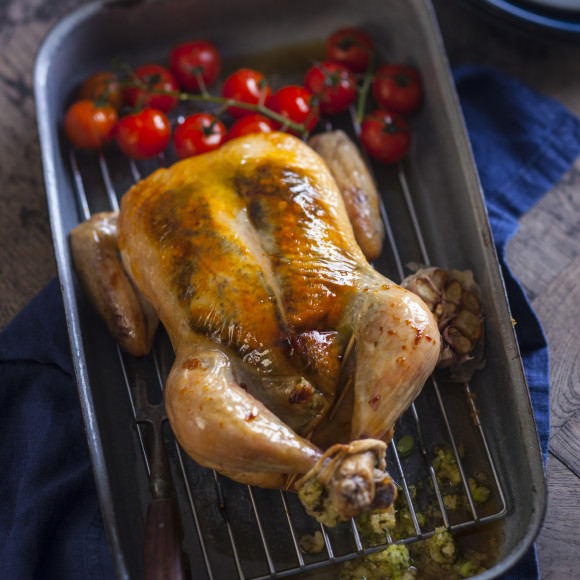Basil Roast Chicken recipe 