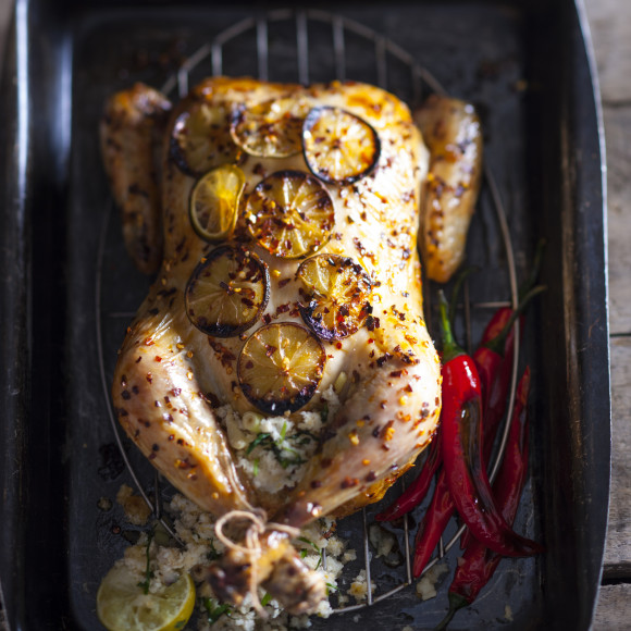 Lemongrass and Lime Roast Chicken Recipe