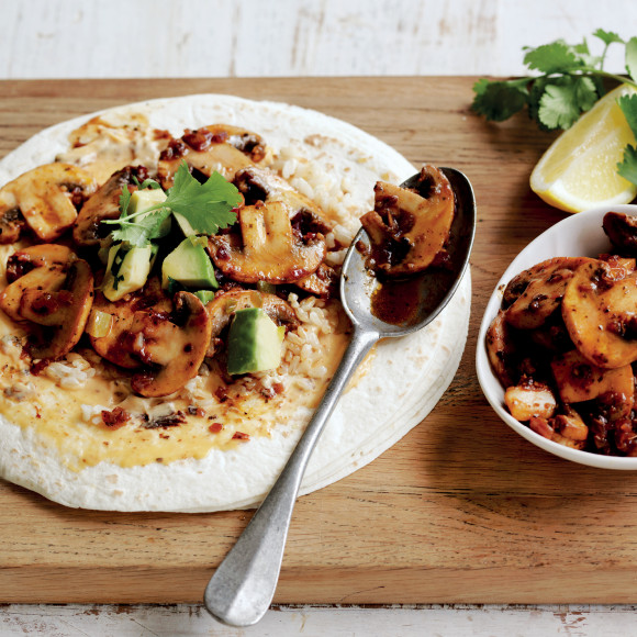 Mexican Mushroom Fajitas recipe