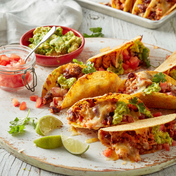 Mexican Chicken Tacos Recipe using leftover chicken