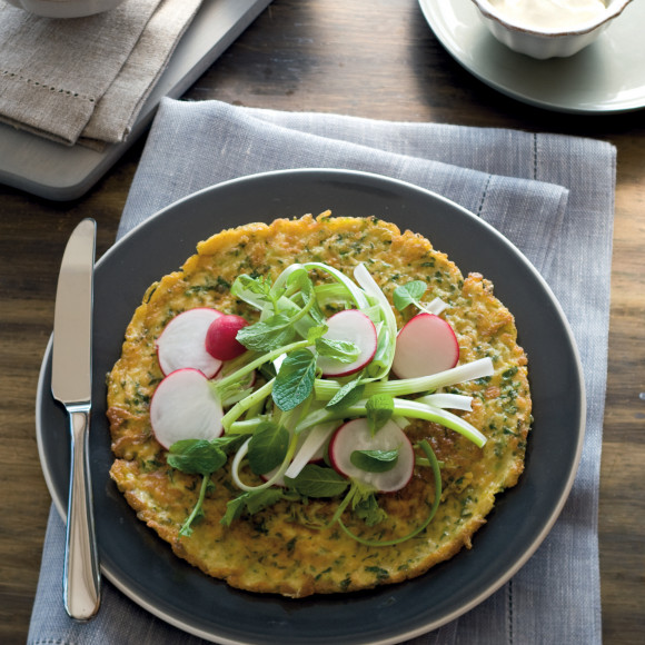 Kukuye Sabsi - Persian Omelette Monday Morning Cooking Club