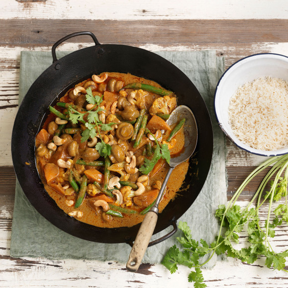 Mushroom Korma Curry recipe