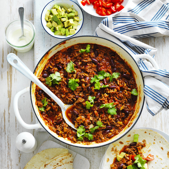 Chilli Mexican Mushroom Con Carne Recipe
