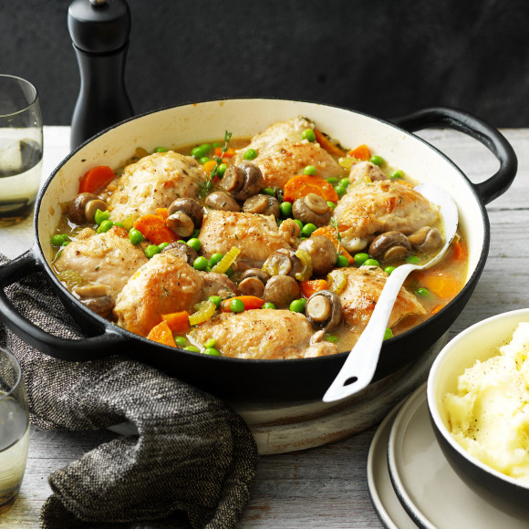 One-Pot Chicken and Mushroom Casserole Recipe