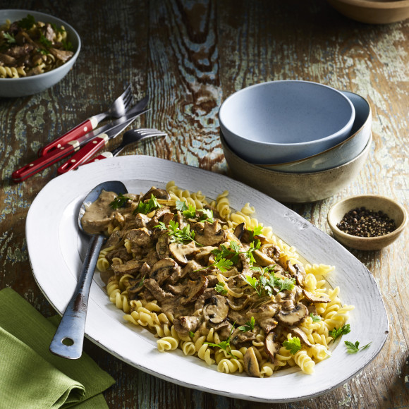 Easy Beef and Mushroom Stroganoff recipe