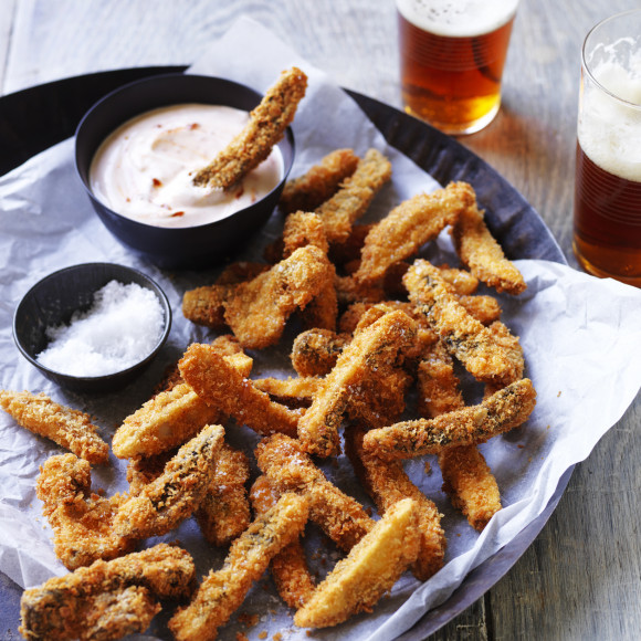 Portobello mushroom fries recipe