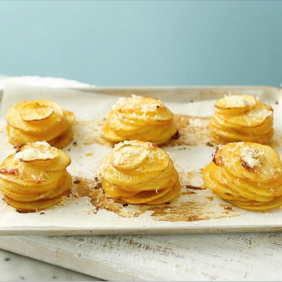 Crispy muffin tin Potato Stack recipes