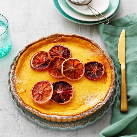 Orange Custard Tart