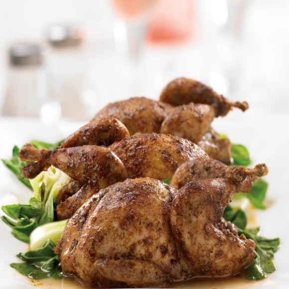 Roasted Five Spice Quail recipe