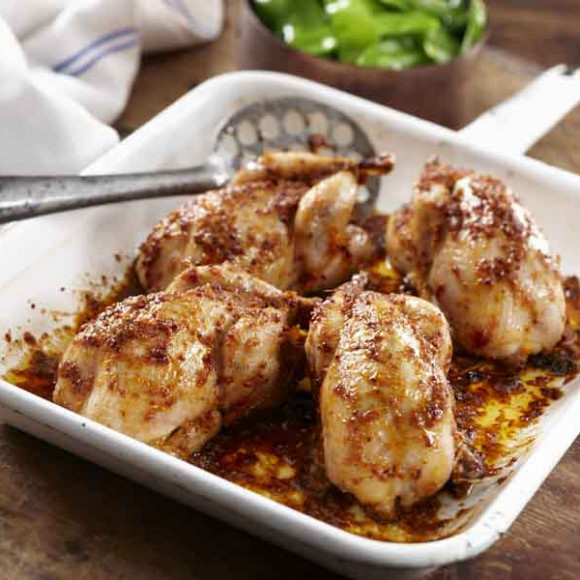 Sticky Soy And Ginger Quail