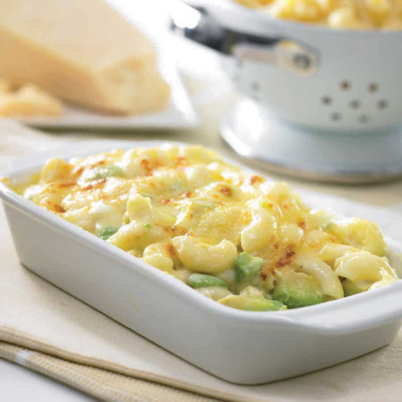 Avocado and Macaroni and Cheese (or Pasta Bake)