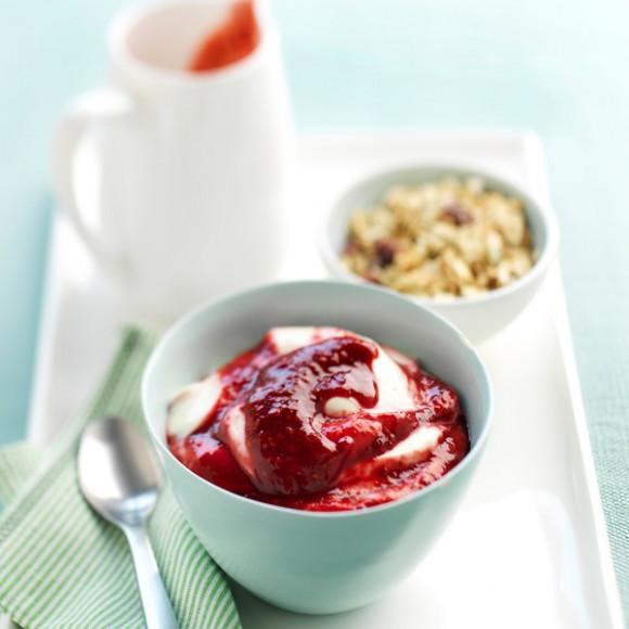 Raspberry Breakfast Yoghurt