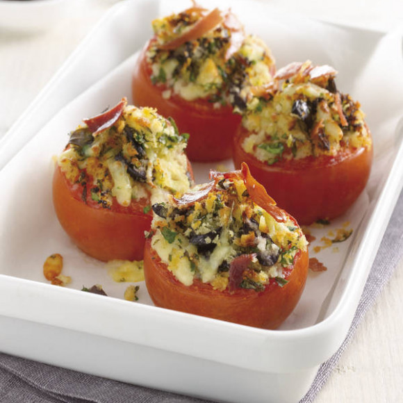 Herb Crumbed Roast Tomatoes