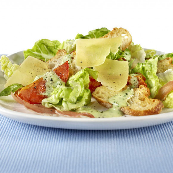 Roasted Tomato, Prosciutto and Parmesan Salad