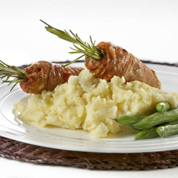 Homemade Cheesy Sausages and Mash