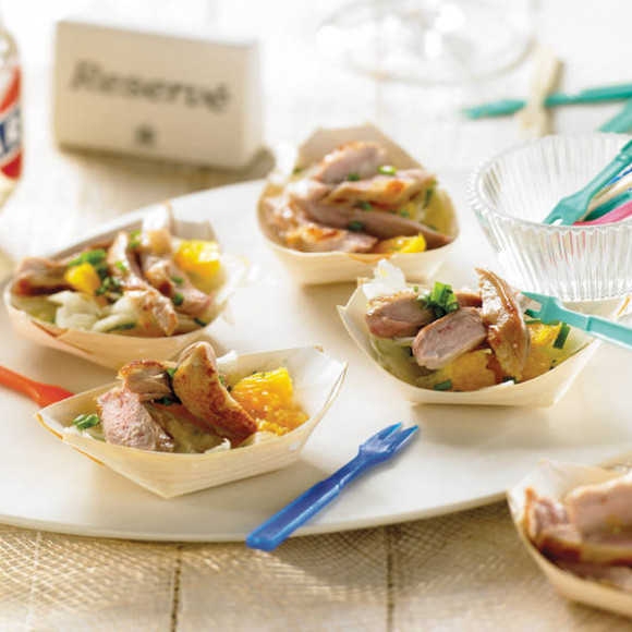 Caramelised Quail with Fennel Salad