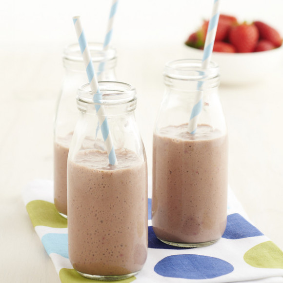 Choc Berry Smoothie recipe Vitasoy Soy Milky Chocolate