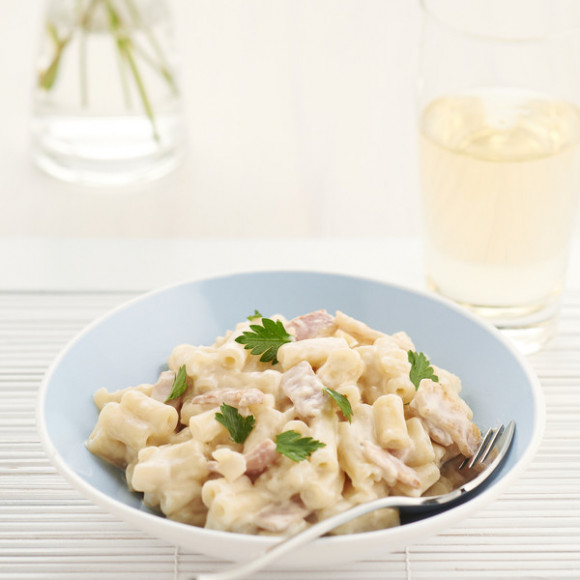 Gluten Free Bacon Macaroni Cheese