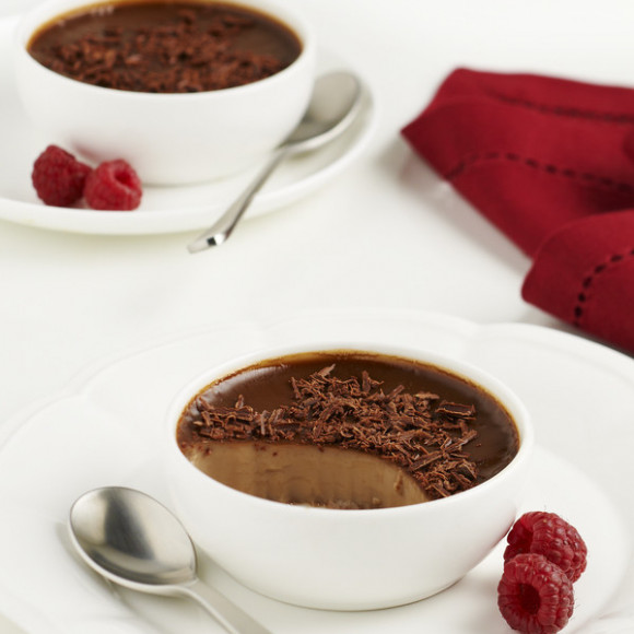 Mocha Cooked Custards