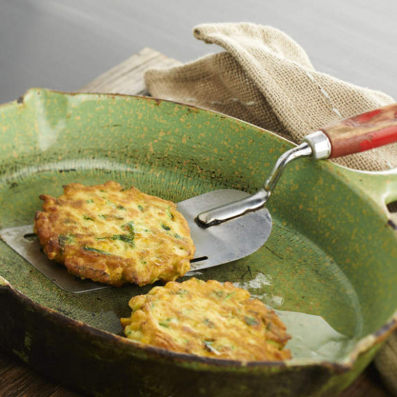 Zucchini and Corn Fritters