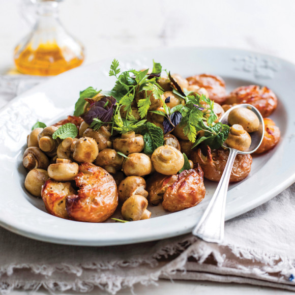 Roasted Mushroom & Potato Salad