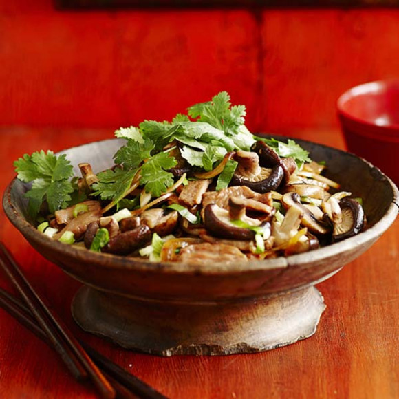 Sweet Chilli Pork & Mushroom Stir Fry