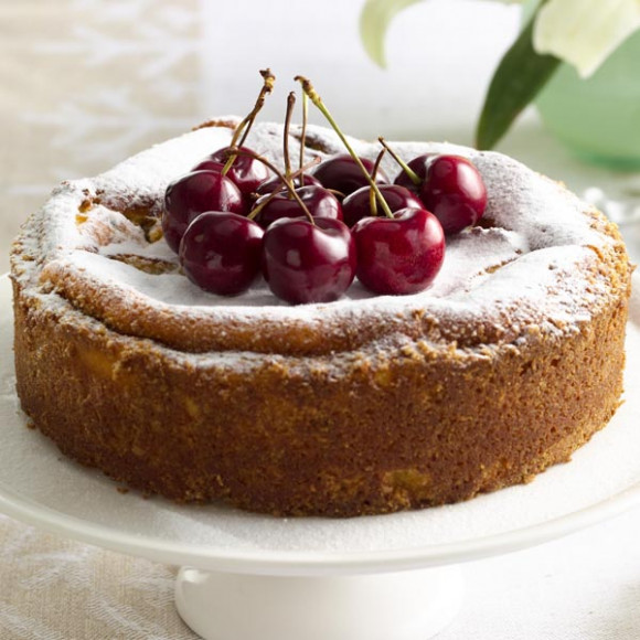 Cheesecake with Brandy Soaked Fruits