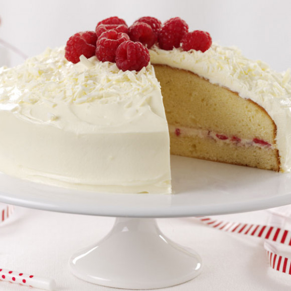 White Chocolate And Raspberry Birthday