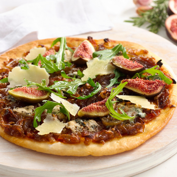 Caramelised Onion, Fig & Gorgonzola Pizza