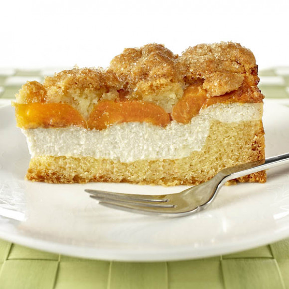 Spiced Apricot and Ricotta Shortcake