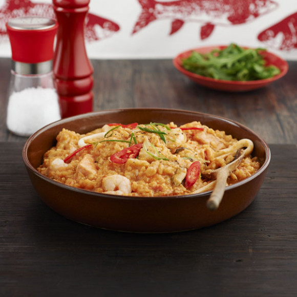 Creamy Seafood Risotto