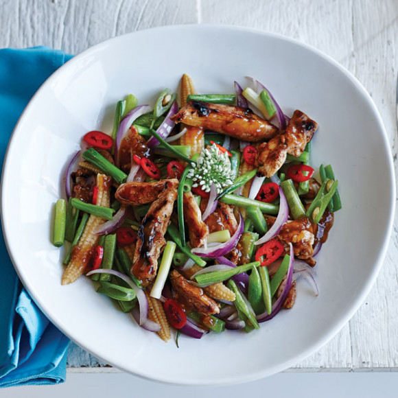 Sesame Chicken Stir Fry with Ginger & Chinese Five Spice