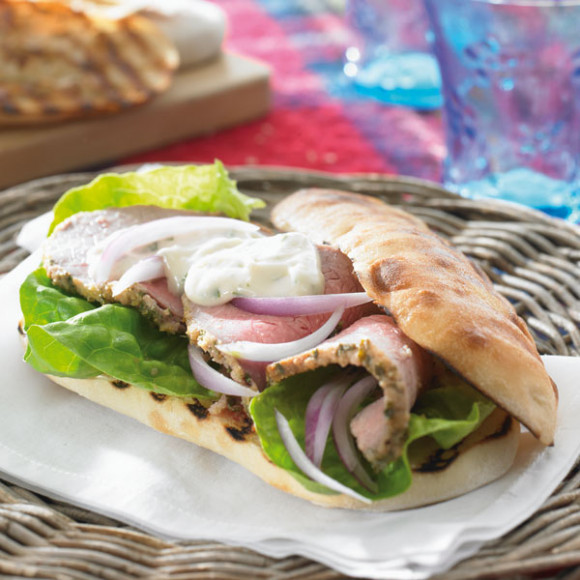 Herb Crusted Beef with Horseradish