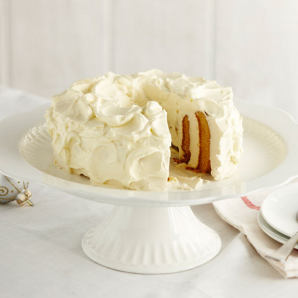 Gingerbread Ripple Wreath Cake