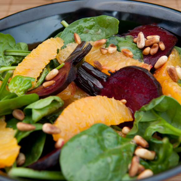 Roasted Beetroot and Orange Salad 