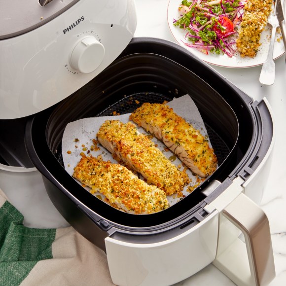 Air Fryer Parmesan Crusted Fish Fillet
