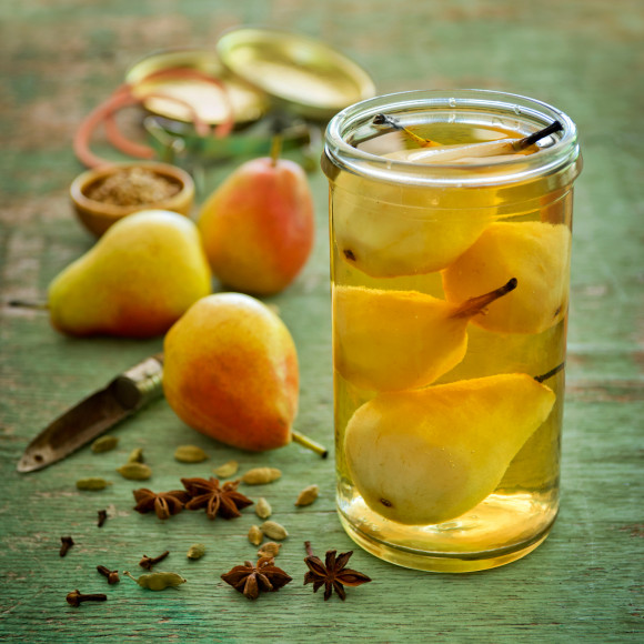 Pickled Spice Pears