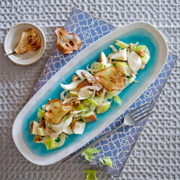 Pear and Chicken Waldorf