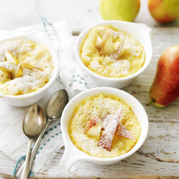 Pear and Almond Mug Cake recipe